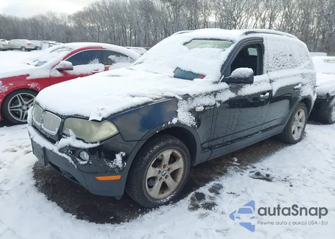 2007 BMW X3 3.0Si from USA, damaged, VIN WBXPC934X7WF25458